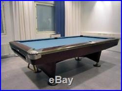 RARE Oversized 8' Brunswick Gold Crown 5 Pool Table Pkg with Free installation