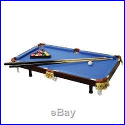 RMK Executive Tabletop Billiard Miniature Pool Table Indoor Game Blue Color NIB