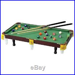 RMK Executive Tabletop Billiard Miniature Pool Table Indoor Game Green Color NIB