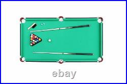 Rack Crux 55 in Folding Billiard/Pool Table Mint Green Original