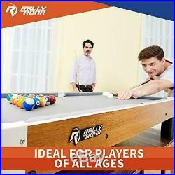 Rally and Roar Tabletop Pool Table Set Accessories, 40 x 20 x 9