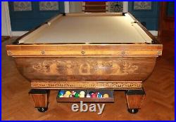 Rare 1830 French Billiard Table