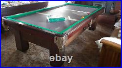 Rare 90 Year Old Brunswick Convertible Rails Billiards/pool Table