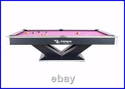 Rasson Pool Table 8' Pro Victory Tournament Commercial with FREE Shipping