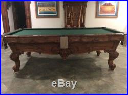 Renaissance Custom Orginals by Charles A. Porter Pool Table Excellent condition