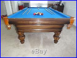 Renaissance Custom Original Classic Georgian 9ft Pool Table