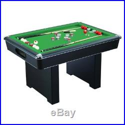 Renegade NG2404PG 54-In Slate Bumper Pool Table for Family Game Rooms with Green