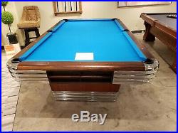 Restored 1946 Brunswick Centennial pool table