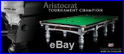 Riley Aristocrat 12' Full Size Snooker Table With Steel Cusions
