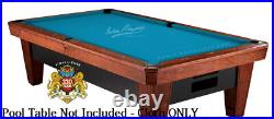 SIMONIS 760 CLOTH 12' Set, Tournament Blue Pool Table Cloth $25 Value added
