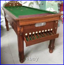 Sams Brother Bar Billiards Table New Never Used $6,250 MSRP USD