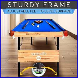 SereneLife SLPTB56 54 Folding Pool Game Table