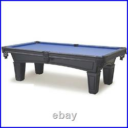 Shadow 7' Slate Pool Table with Black Finish