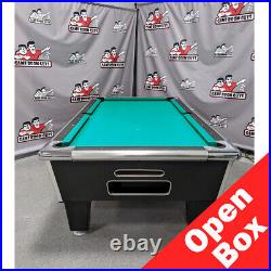 Shelti Bayside Pool Table 101 Midnight Coin Green Cloth Open Box