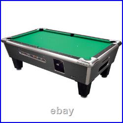 Shelti Bayside Pool Table Charcoal Matrix 88 Coin Operated