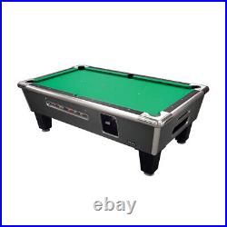 Shelti Bayside Pool Table Charcoal Matrix 88 Coin Operated Factory Second
