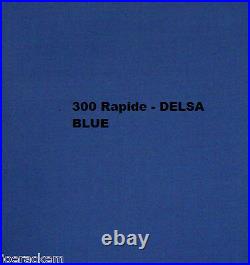 Simonis 300 RAPIDE Delsa Blue HIGH SPEED CAROM CLOTH 10' & Extras