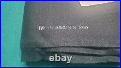 Simonis 860 Black Pool Table Cloth Felt -size in description- nos