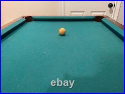 Small 6 foot Pool Billiards Table. (English size) Used