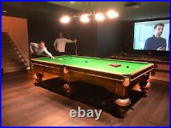 Snooker Table 10' Antique