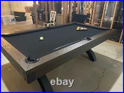 Spencer Marston Westchester Dining Billiards Table With 10 Piece Stick Set