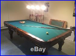 Standard Brunswick pool table with all needed materials, local pick-up/move only