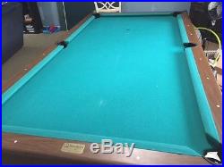 Steepleton 8' vintage pool table and ping pong table