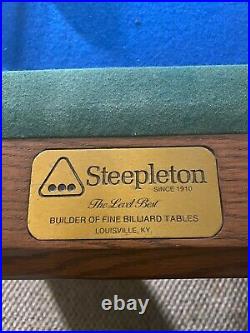 Steepleton Pool Table (Local Pickup Only)