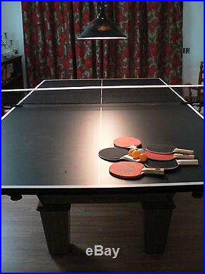 Stiga Table Tennis Ping Pong Conversion Top T8101, Net, Posts, Paddles & Balls
