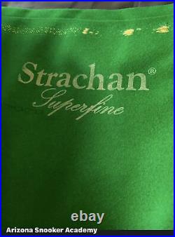Strachan Superfine Snooker Cloth For 12ft Table With Rail Cloth