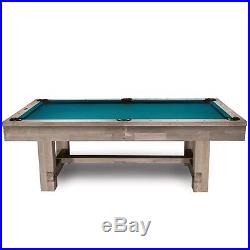 Tahoe 8' Pool Table with Rustic Natural Finish and FREE SHIPPING