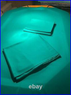 Teflon Billiard Basic Green Standard Pool table FELT cloth fabric 80 x 66/QTY 3