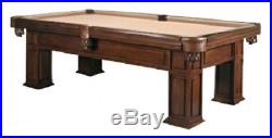 The Manchester 8 Foot Pool Table with Almond Finish and FREE Shipping