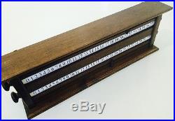 Traditional QUALITY Hand Made Timber Roller Snooker Table Scoreboard Score Board