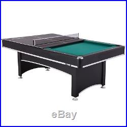 Triumph Phoenix 7' Billiard Pool Table Set With Table Tennis Conversion Top