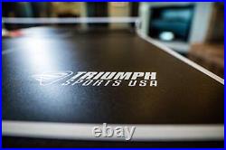 Triumph Phoenix 84 Billiard Table with Table Tennis Conversion Top for a Gam