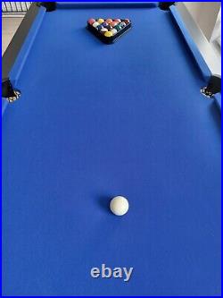 Triumph Sports 6' Portable Pop Up Pool/Billiard Table with Folding Legs