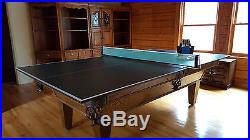 U. S. Classic Billiards The American Classic 8-Ft Solid Wood High End Pool Table