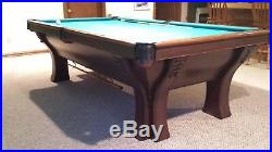 Used 1892 Balke Collender Brunswick Pfister Pool table