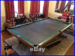 Used 4'6 X 9 Connelly-Oak Commercial, made in Arizona, Pool-Table withball return