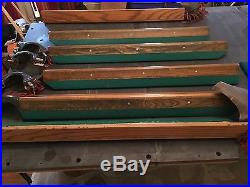 Used 4'6 X 9 Connelly-Oak Commercial, made in Arizona, Pool-Table withball return