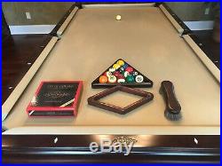 Used Brunswick Cromwell Pool Billiard Table 8 Foot Pro