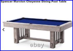 Used pool tables for sale near me, The Cheyenne by Spencer Marston