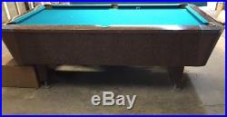 VALLEY COMMERCIAL COIN OPERATED 93 FOOT POOL TABLE Model 1937 3A 6222