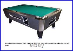 Valley 93 Panther Black Cat Pool Table