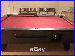 Valley 93 Panther POOL TABLE Black Cat Finish COIN OPERATED hard to find