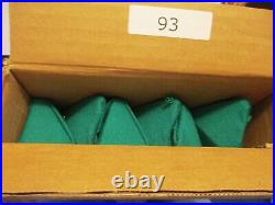 Valley/Dynamo Pool Table Rail set 6 bumpers NEW Green cloth 7 ft reconditioned