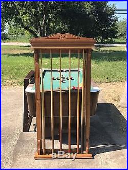 Valley Mfg. Coin Operated Bar Size Pool Table plus Extras, Vintage, Good Cond