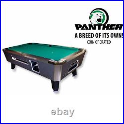 Valley Panther ZD-11 Coin-Op Pool Table 93- Black Cat