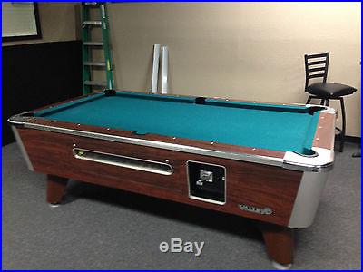 Valley Pool Table, Bar Table Coin Operated, Home Pool Table, 7' Table